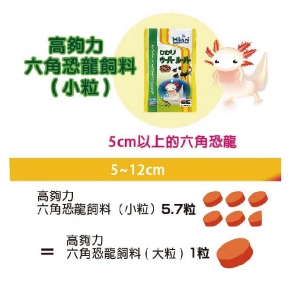 Hikari 六角恐龍飼料30g