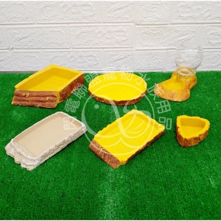 爬蟲水盆／食盆