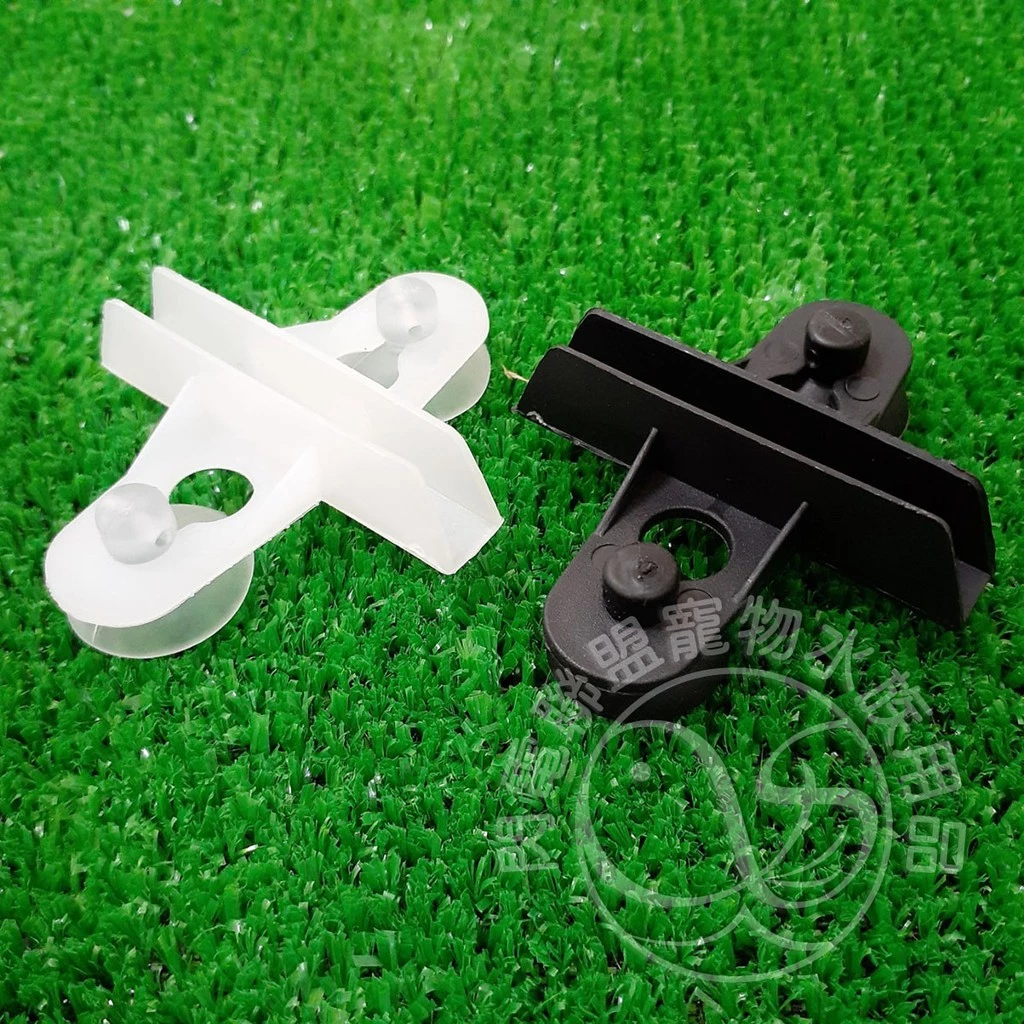 【閃電聯盟】魚缸隔板夾 玻璃吸盤隔離夾 分隔夾 隔離板 魚缸隔離網 魚缸隔板 吸盤夾 固定夾 乾溼分離板 水族零件