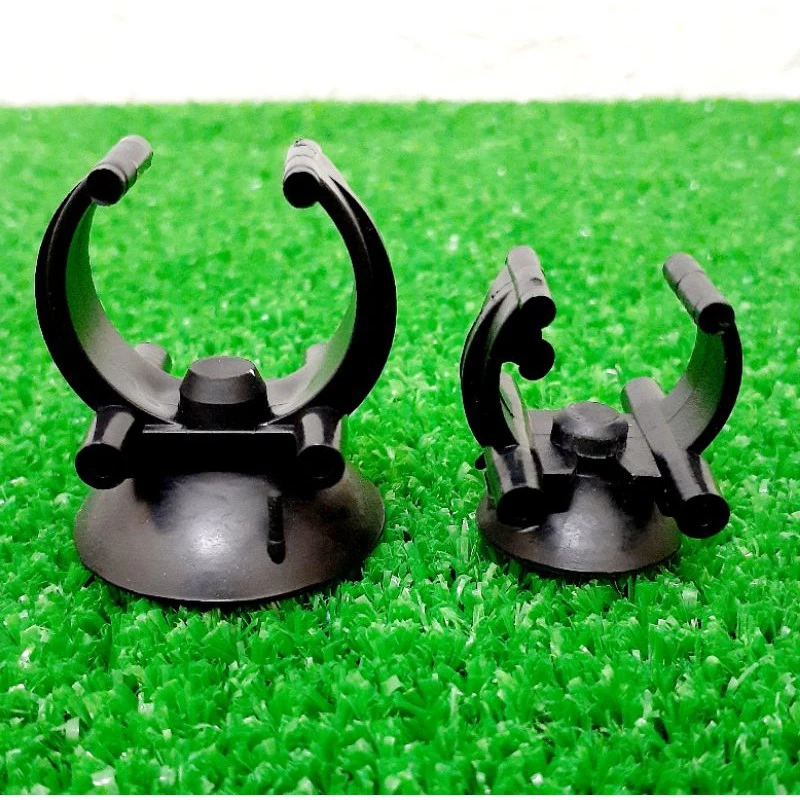 【閃電聯盟】魚缸水管吸盤 夾式吸盤 環扣吸盤 開口吸盤 魚缸水管吸盤 固定吸盤 管夾 加溫棒吸盤 雨淋管吸盤 固定吸盤