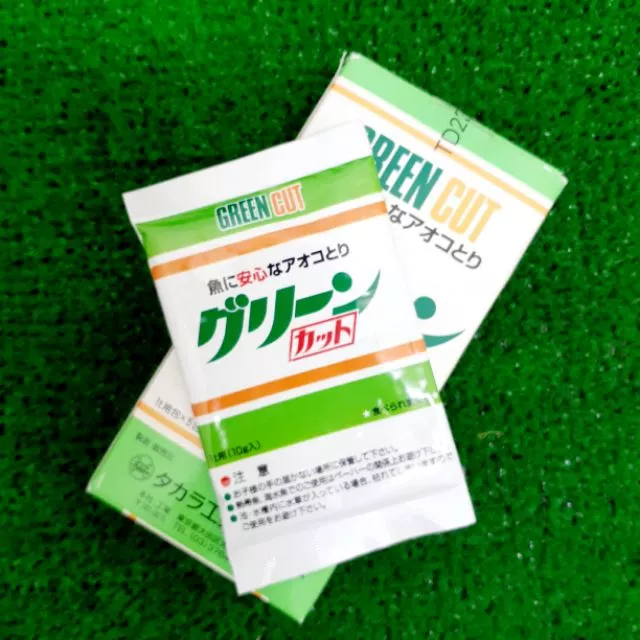 日本 GREEN CUT 池塘除藻劑10g 