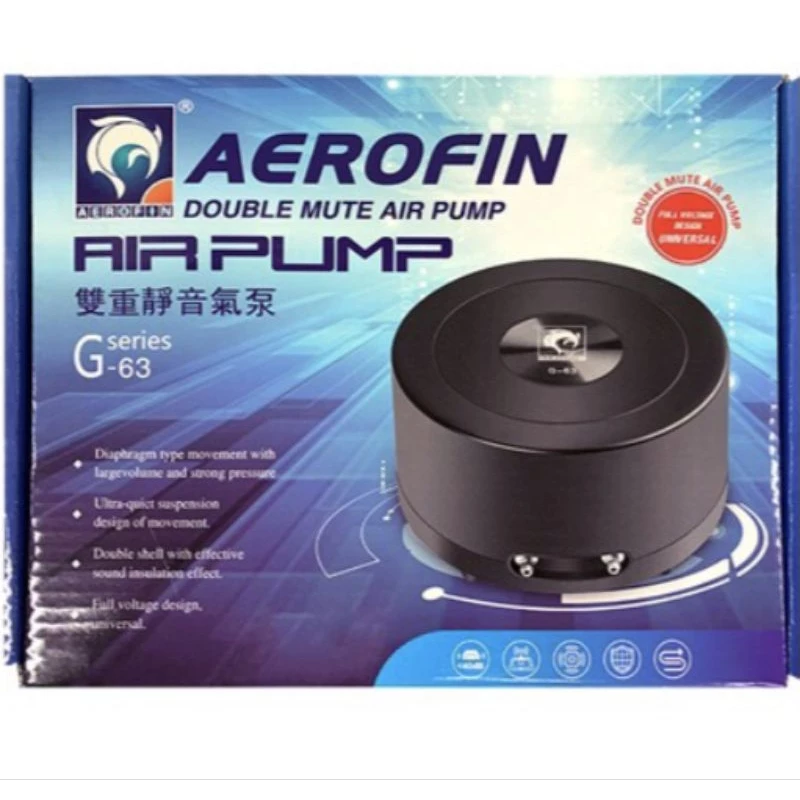 AEROFIN 雙重靜音空氣馬達16/min (雙孔)